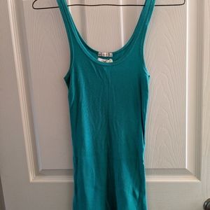 Hollister Teal color Tank Top